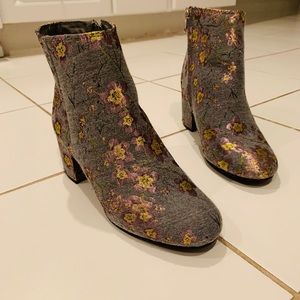 Floral Booties